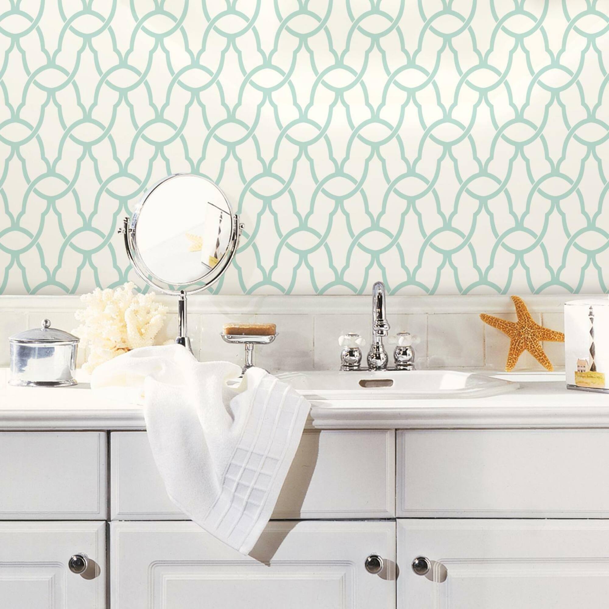 RoomMates Trellis Peel & Stick Wallpaper
